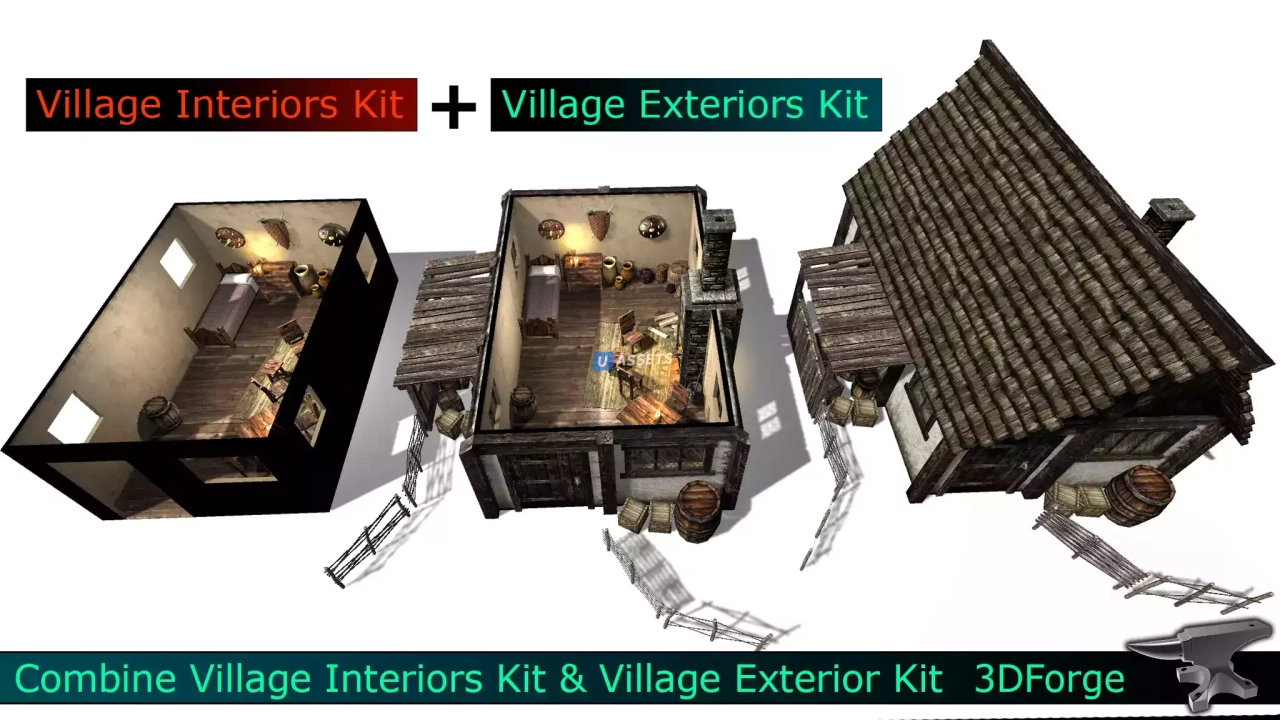 Screenshot #2 - Village Exteriors Kit