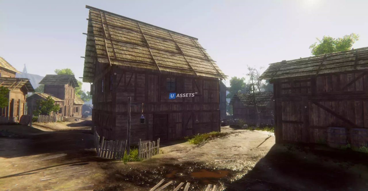 Screenshot #1 - Medieval Village Environment