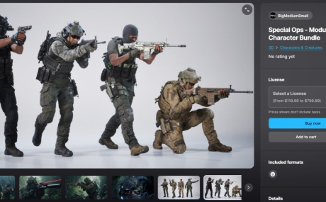 SPECIAL OPS - Modular Hero Character UE5