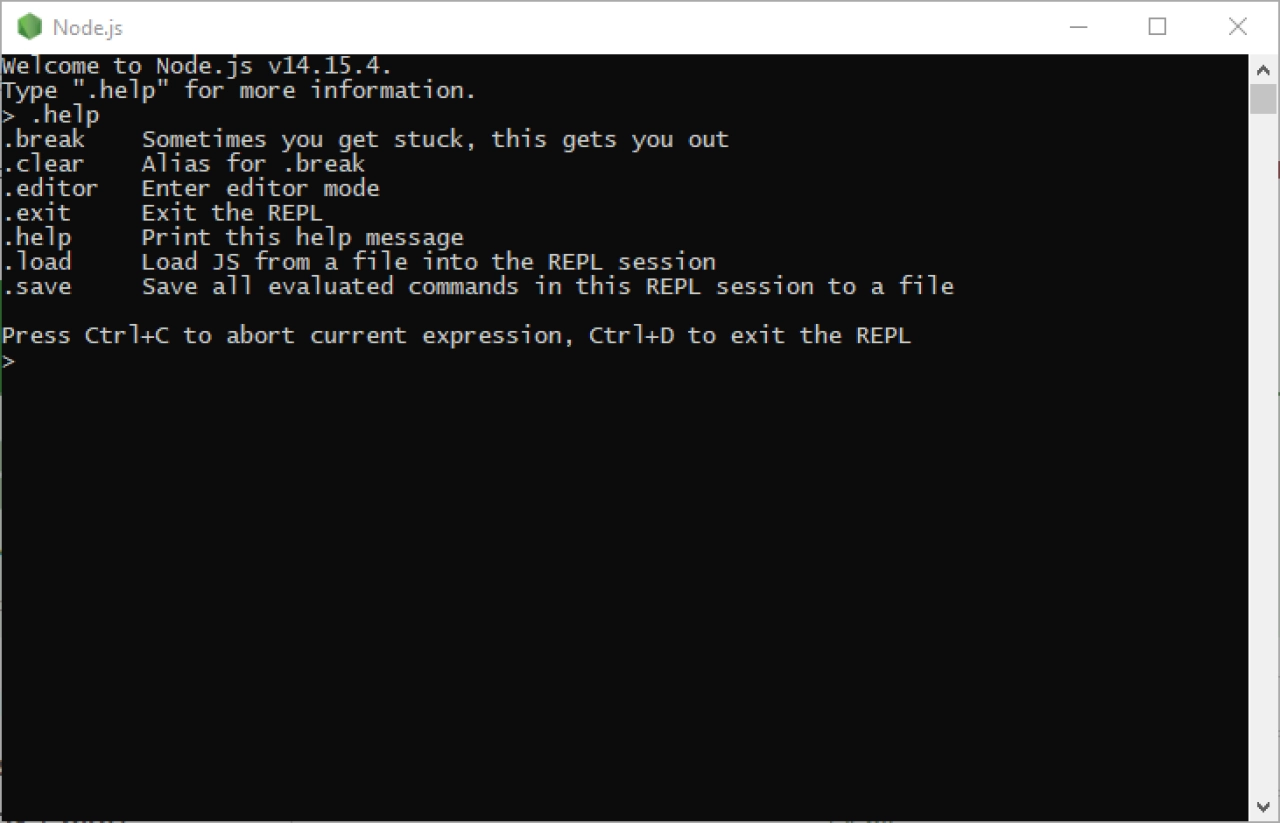 Screenshot #2 - Node.js v23.5.0
