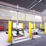 Screenshot #1 - Garage Environment Pack - Low Poly