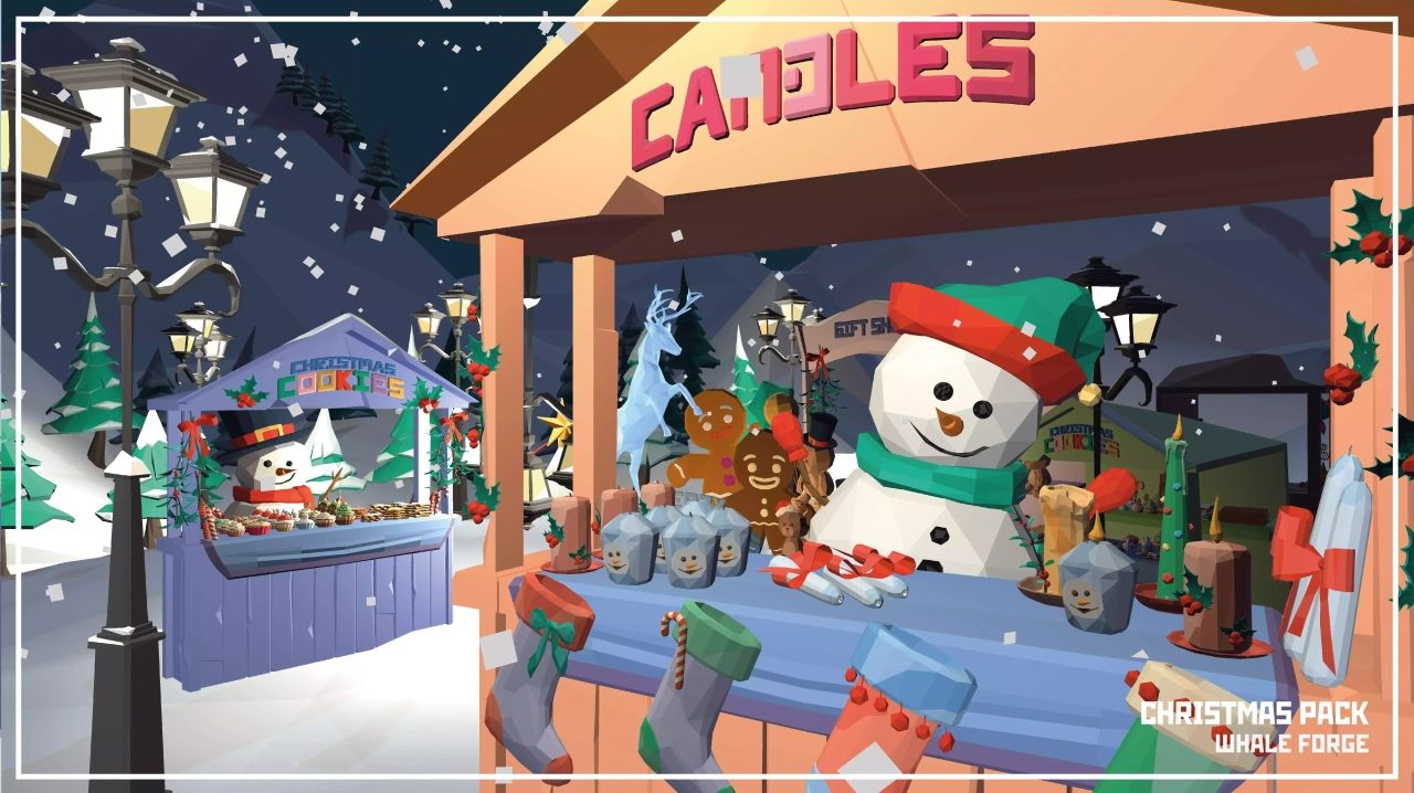 Screenshot #4 - Low Poly Christmas Pack