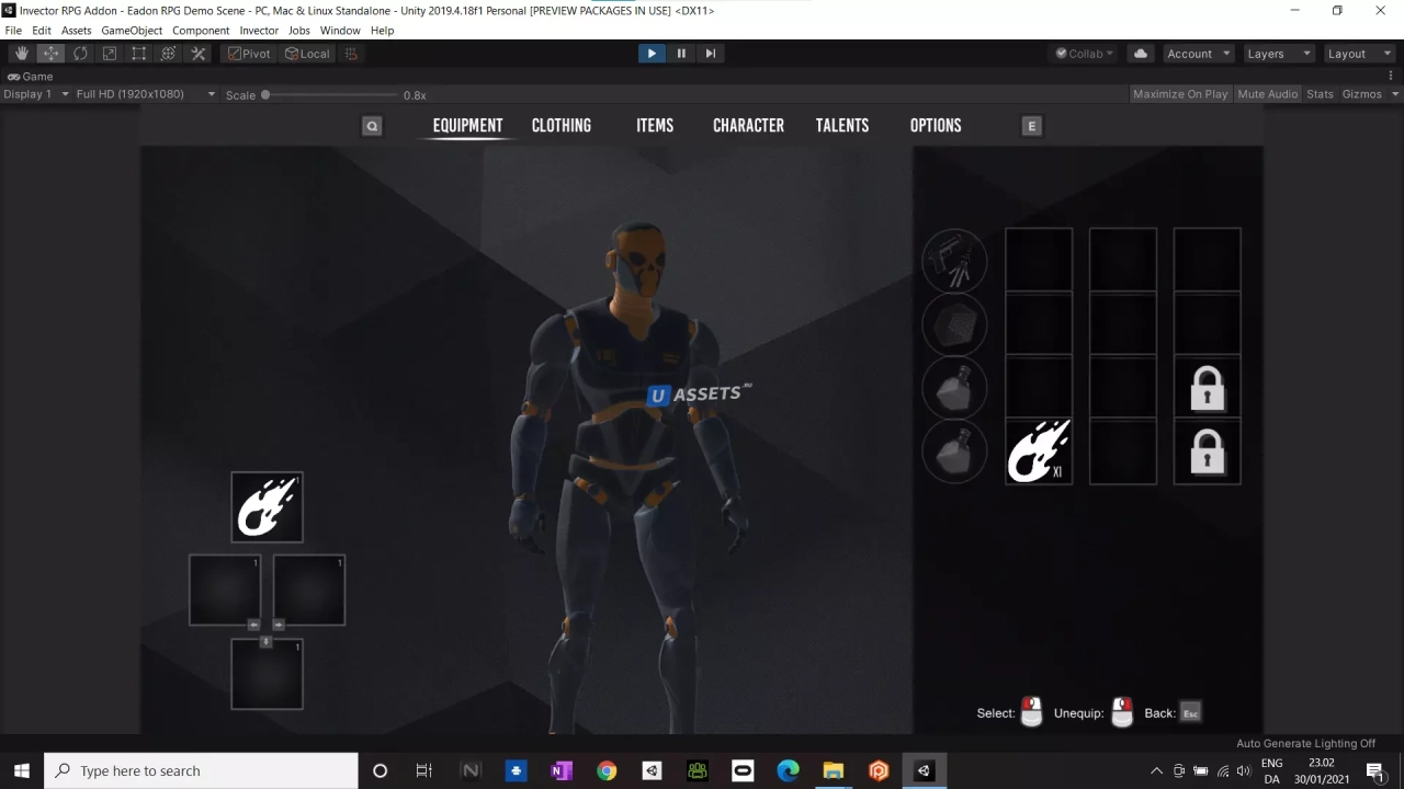 Screenshot #3 - Eadon RPG for Invector