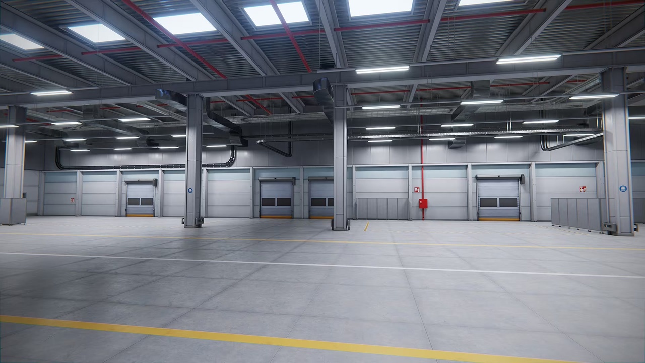 Screenshot #5 - Factory/Warehouse Interior Modular Pack  (Unreal Engine)