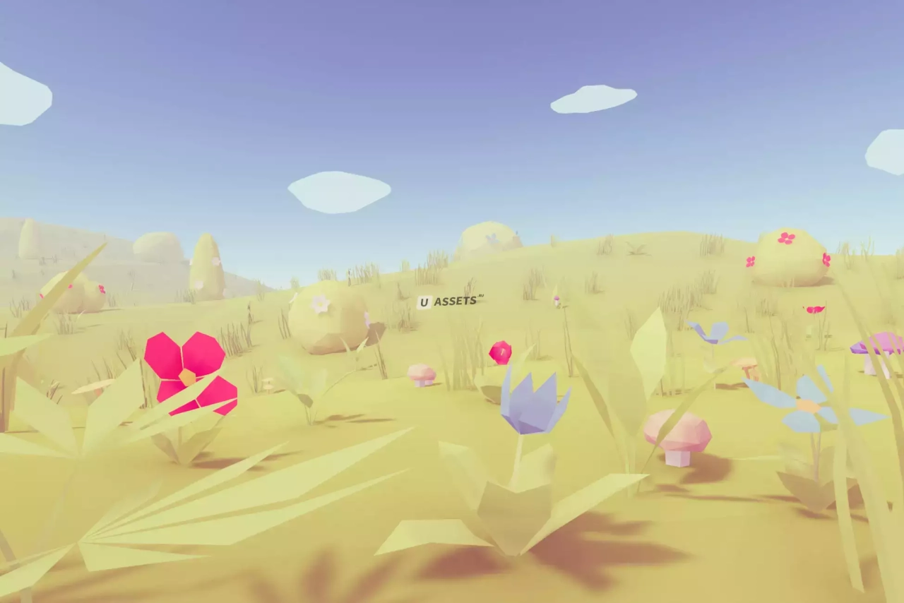Screenshot #3 - Low Poly Vegetation Pack