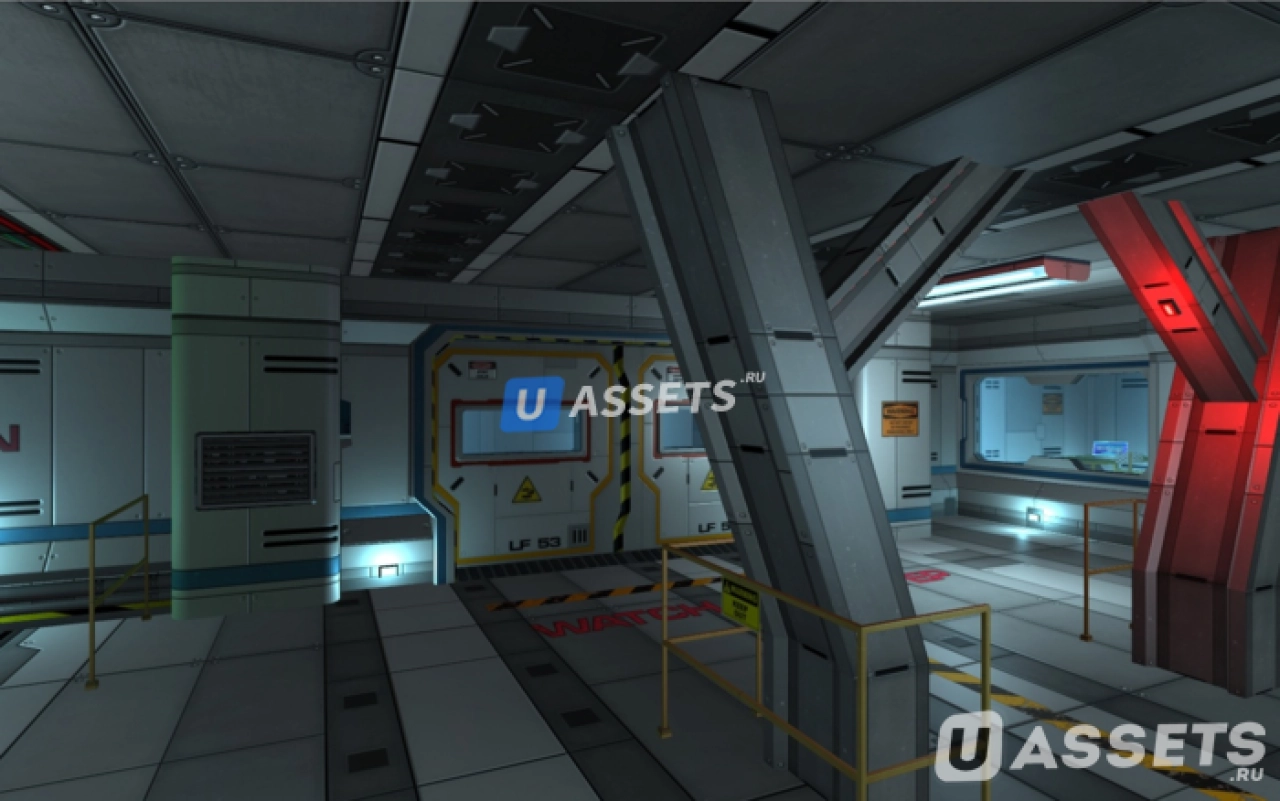 Screenshot #2 - Scifi Level Kit