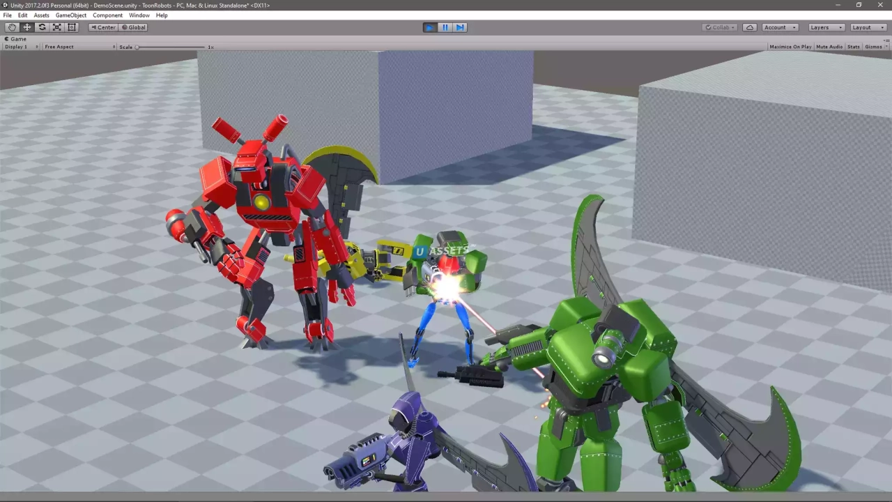 Screenshot #2 - Toon robots