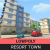 Lowpoly Resort Town