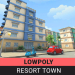 Lowpoly Resort Town