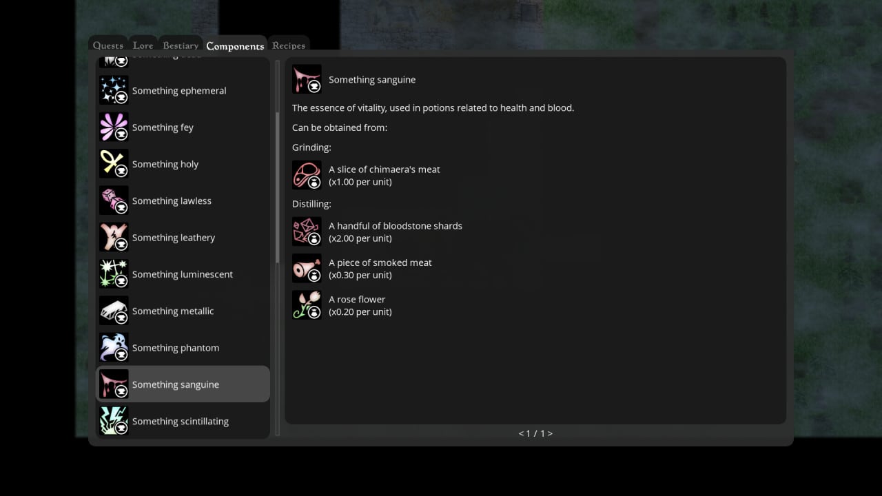 Screenshot #2 - Sulphur Memories: Alchemist