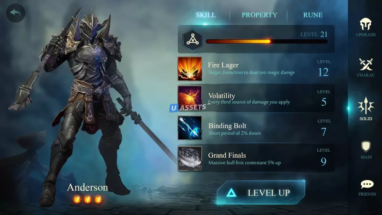Screenshot #4 - Mobile & Fantasy UI Pro