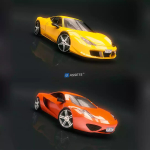 Screenshot #2 - 60 Fantastic Race Cars Pack