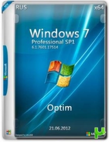 Windows 7 Professional SP1 x64 Optim (Облегченная сборка)