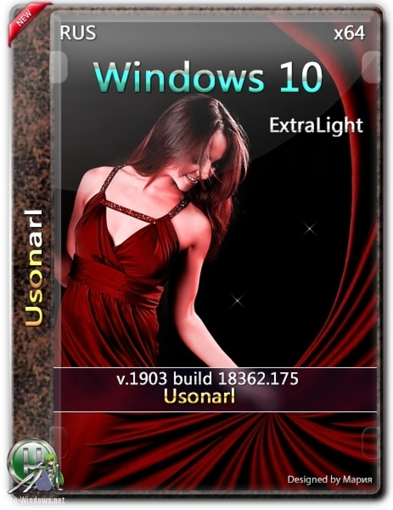 Screenshot #1 - Windows 10 Pro 1903 (ExtraLight) x64 RU by Usonarl 06.2019