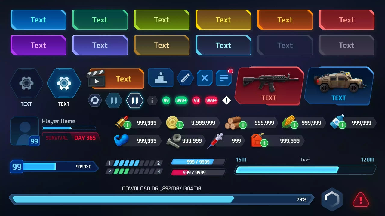Screenshot #4 - GUI Pro - Survival Clean