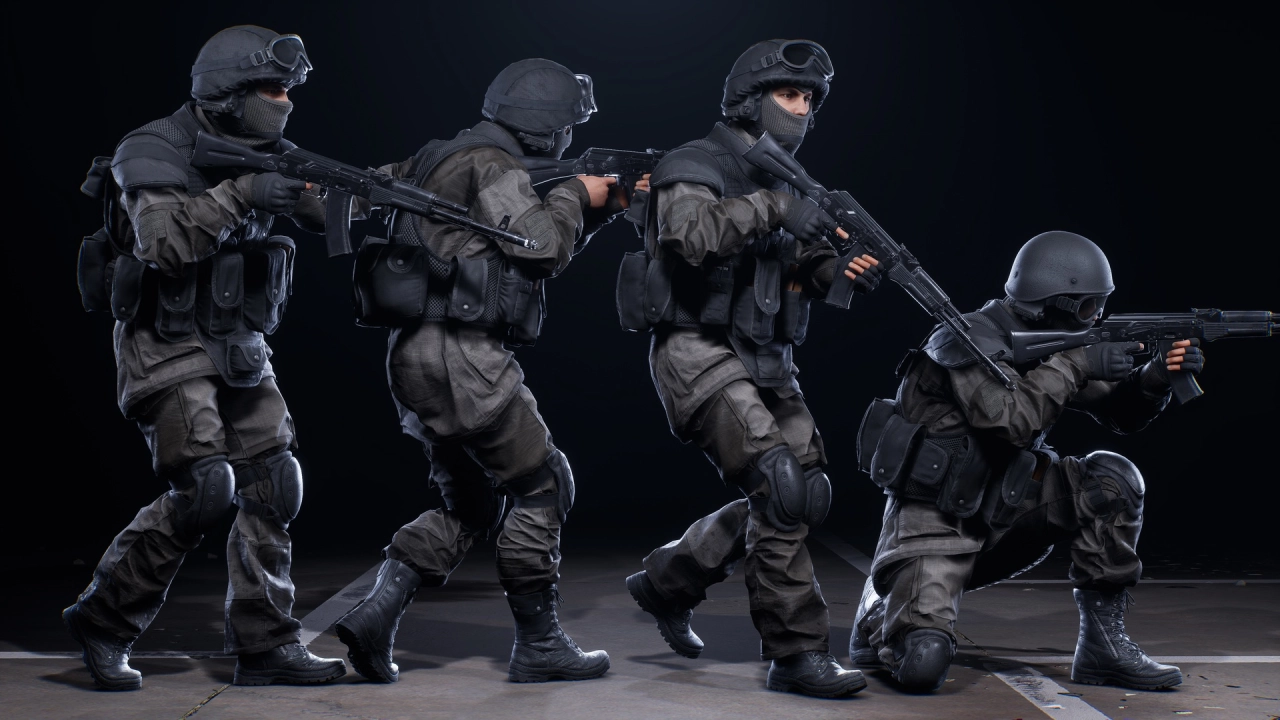 Screenshot #1 - Modular Soldier Pack Vol. 3 – Unreal Engine (5.7)
