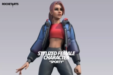 Stylized Modular Character (Female)