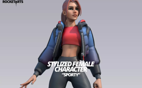 Stylized Modular Character (Female)
