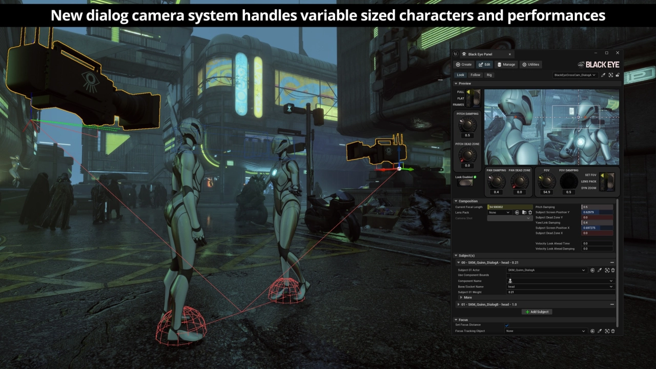 Screenshot #8 - Black Eye Camera - Powerful Procedural Camera System for Gameplay and Cinematics (UE5.7)