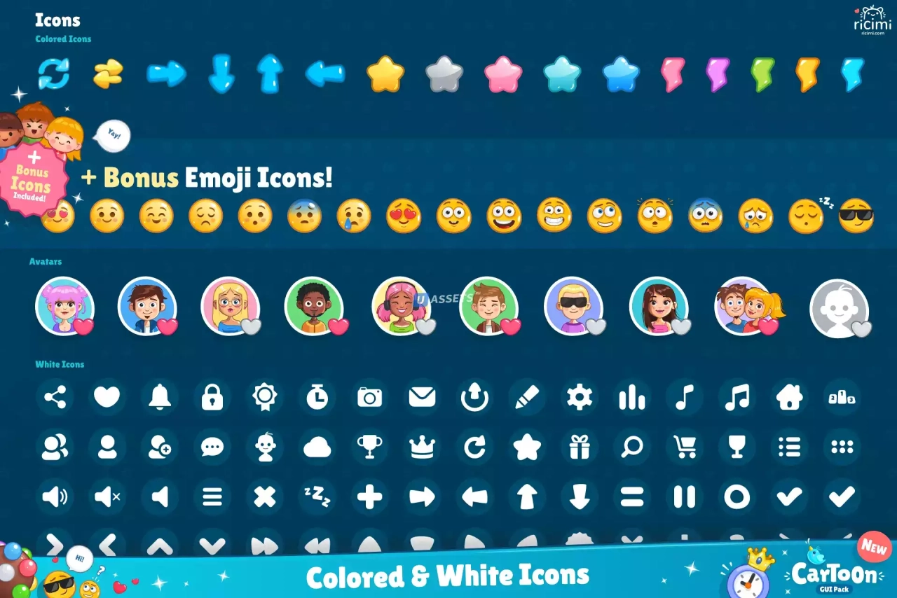 Screenshot #3 - Cartoon GUI Pack