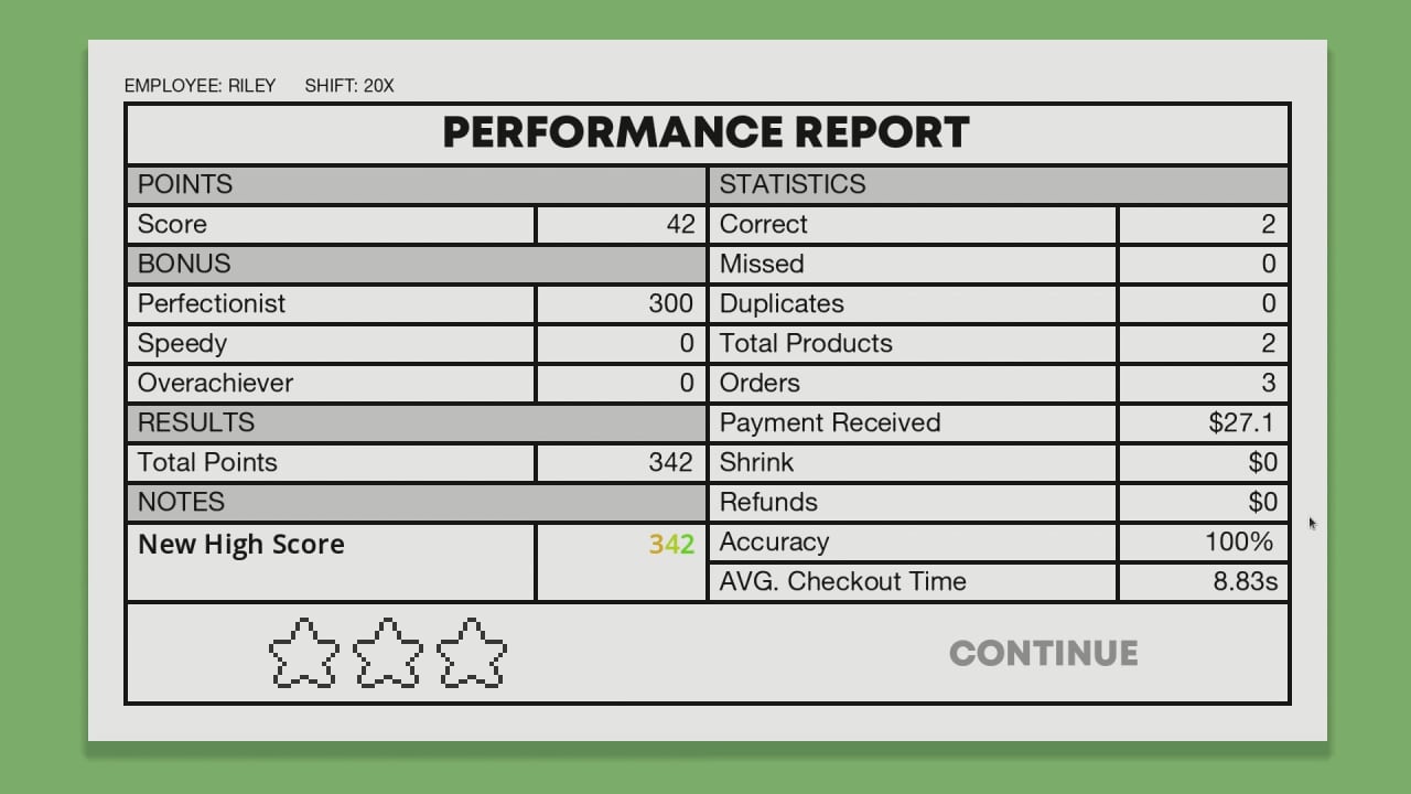 Screenshot #5 - Checkout: Cashier Simulator