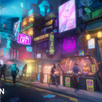 Screenshot #1 - POLYGON Sci-Fi City - Low Poly 3D Art by Synty