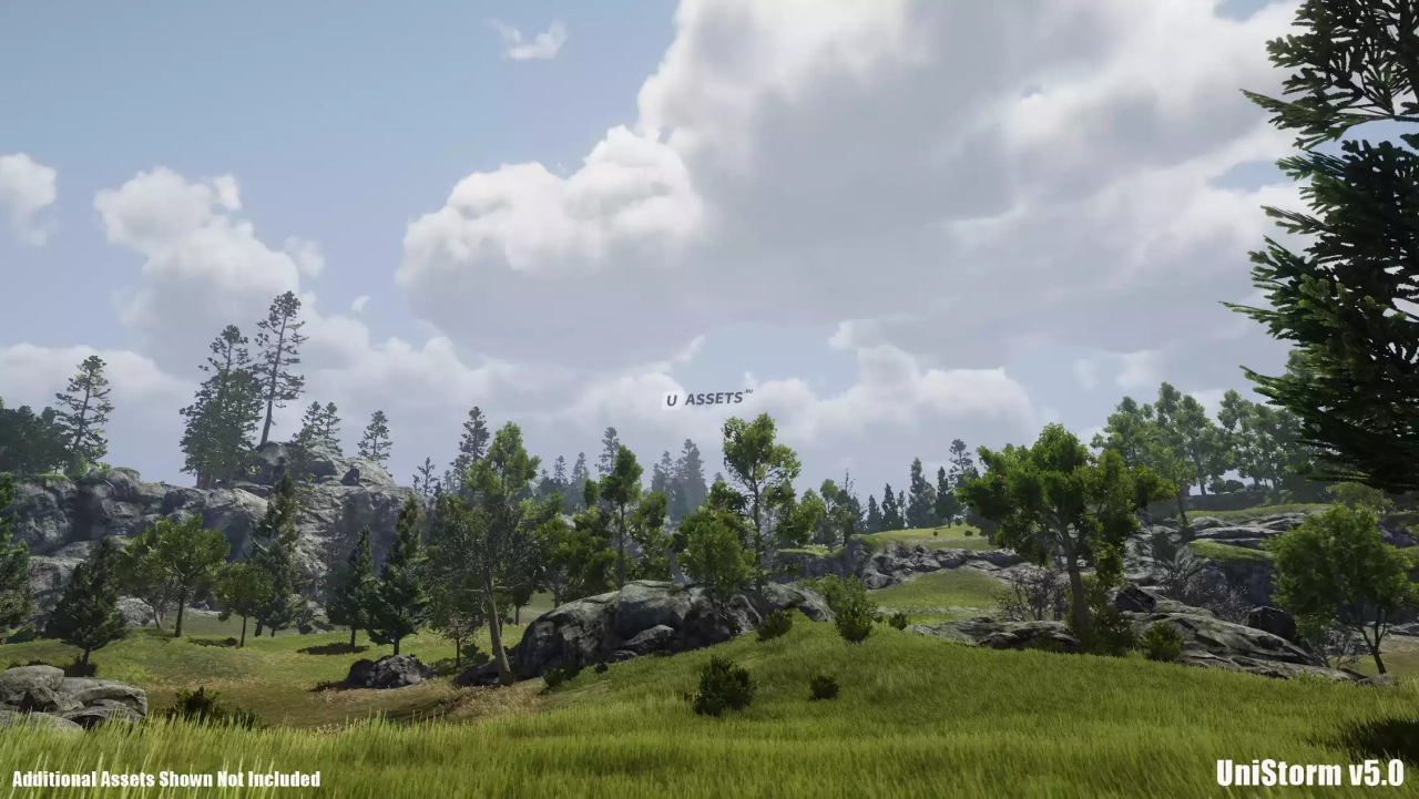 Screenshot #4 - UniStorm - Volumetric Clouds Sky Modular Weather and Cloud Shadows