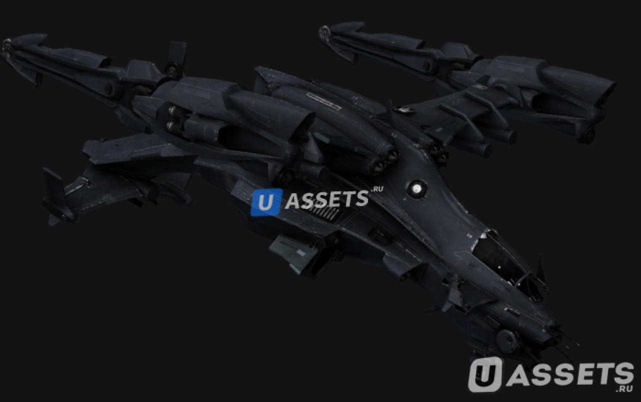 Screenshot #4 - Copperhead: Sci-fi Vehicle, Next Gen 3D Model