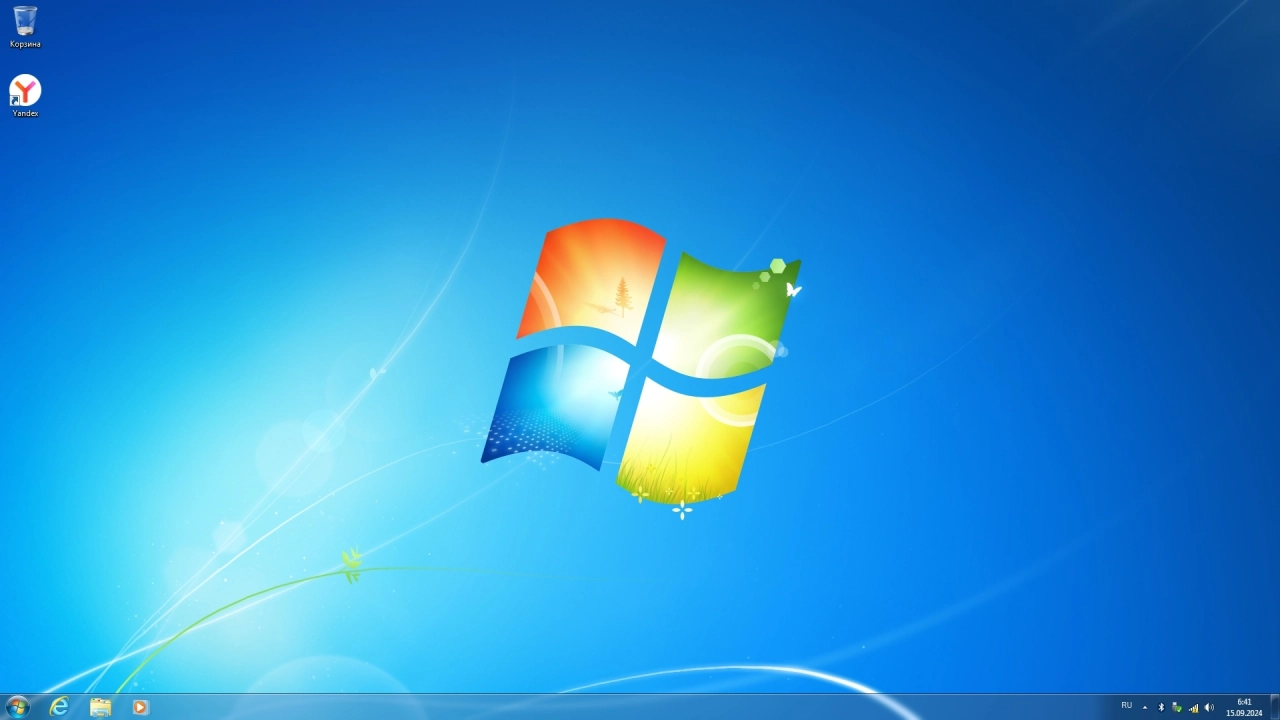 Screenshot #1 - Windows 7 Pro x64 SP1 x64 Сентябрь 2024