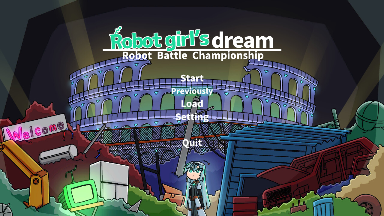 Screenshot #1 - Robot girl's dream -RobotBattleChampionship-