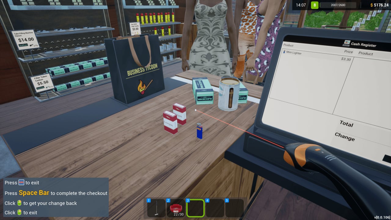 Screenshot #3 - Tobacco Shop Simulator