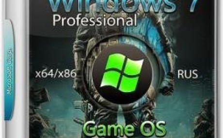 Windows 7 Professional x86 & x64 Game OS 1.8