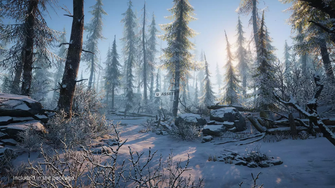Screenshot #2 - Winter Environment - Nature Pack