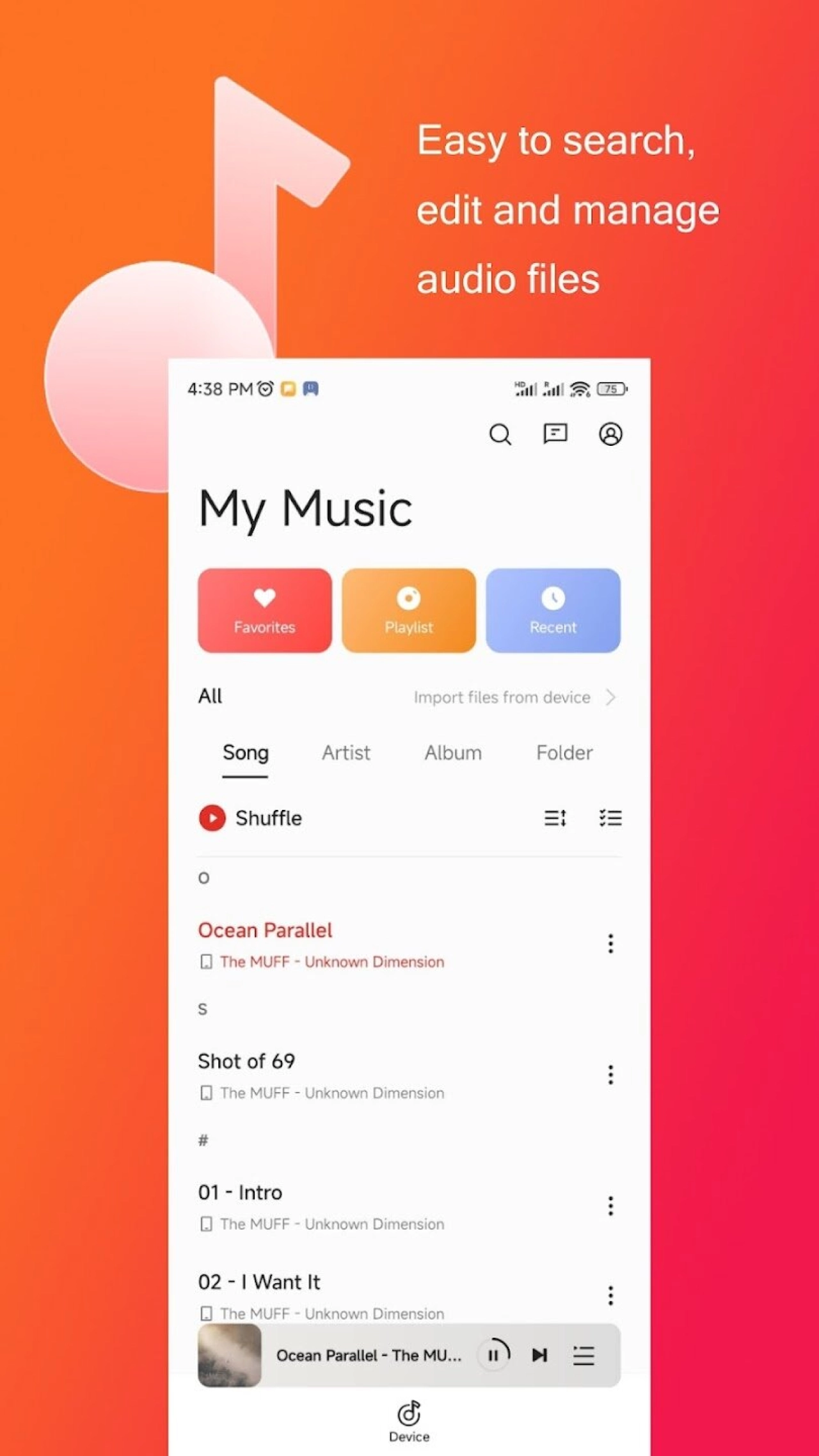 Screenshot #1 - REALME МУЗЫКА 68.15.8.47.1