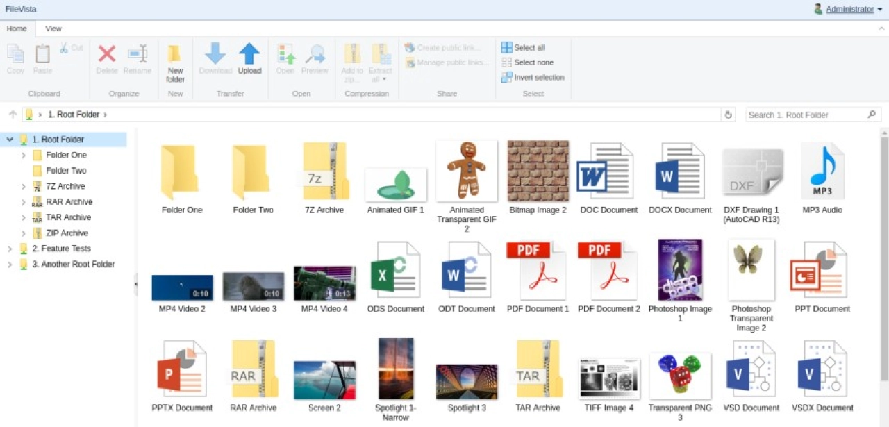 Screenshot #1 - GleamTech FileVista 9.7.2.0