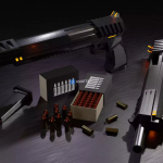 Screenshot #3 - Futuristic Scifi Weapons Pack