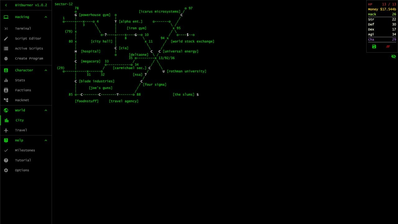 Screenshot #12 - Bitburner