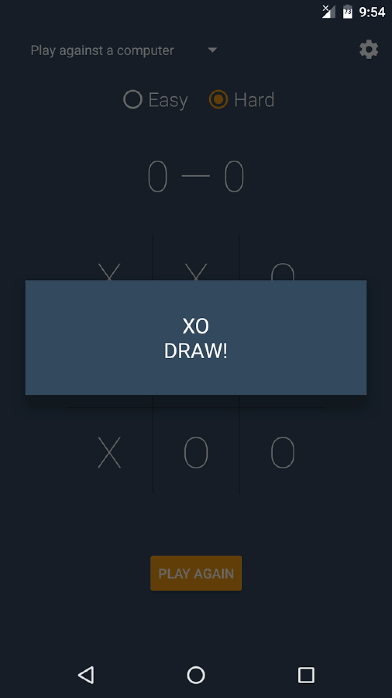 Screenshot #7 - MATERIAL TIC TAC TOE 1.2.3