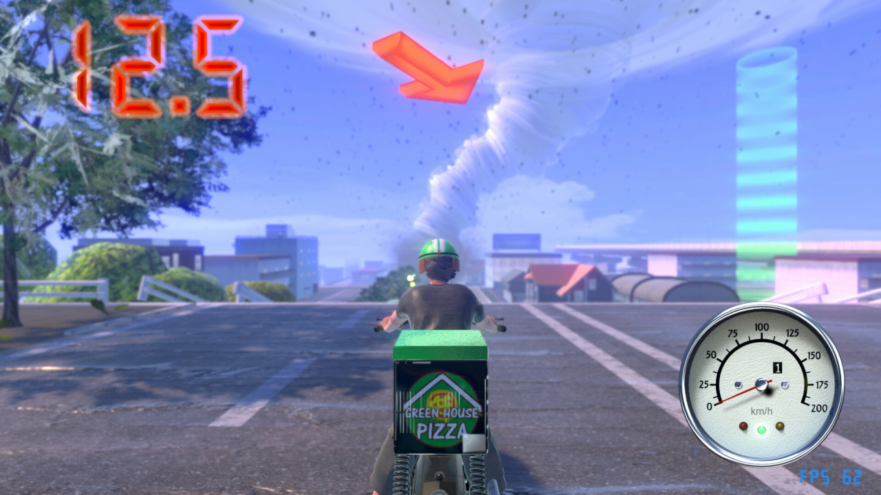 Screenshot #1 - Pizza Delivery in a Storm