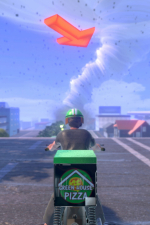 Screenshot #1 - Pizza Delivery in a Storm