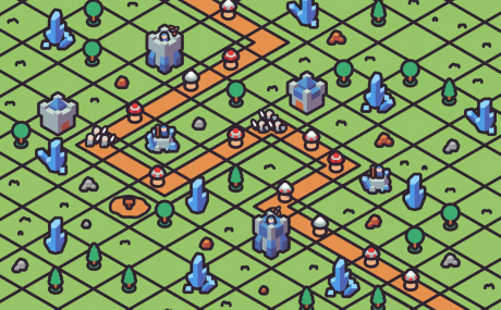 Isometric Tower defense pack