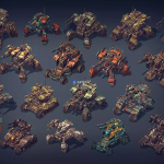 Screenshot #1 - Mech Constructor: Spiders and Tanks