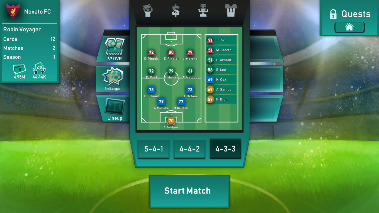 Screenshot #4 - Regista: Reign Your Football Club