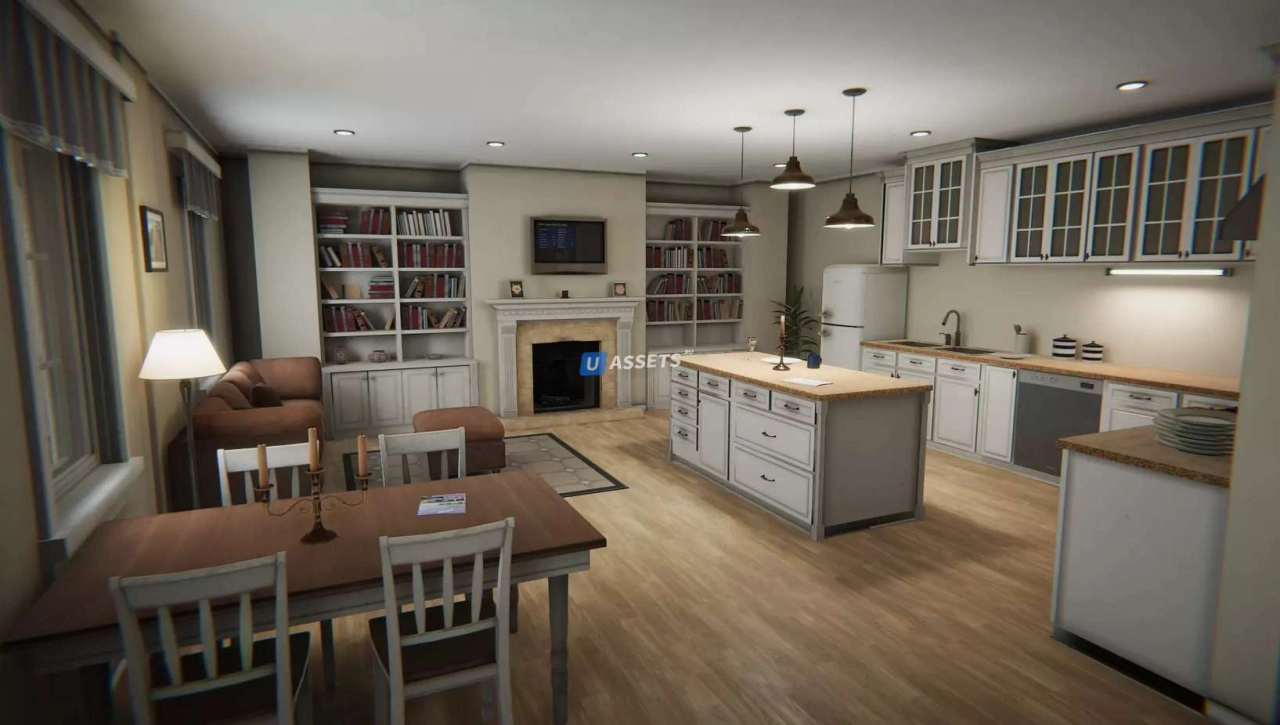 Screenshot #4 - Suburb Neighborhood House Pack (Modular)