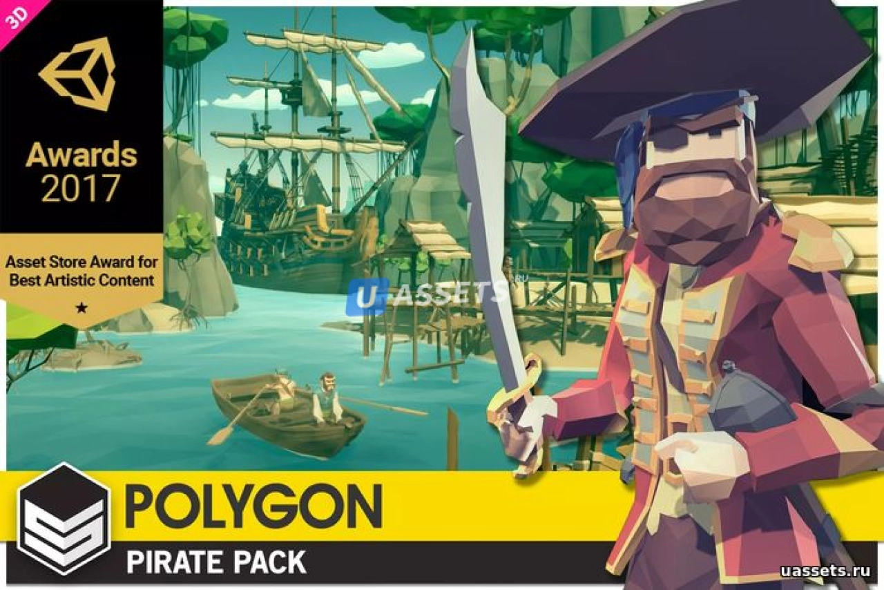 Screenshot #1 - POLYGON Pirates - Low Poly