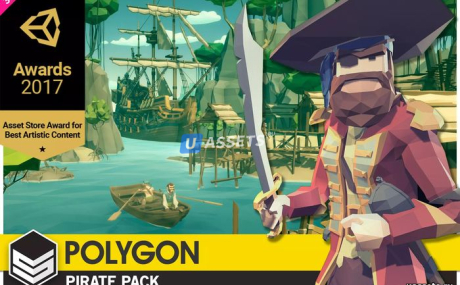POLYGON Pirates - Low Poly