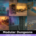 Lowpoly Pack : Modular Dungeons