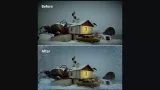 Screenshot #3 - Fast Frost Rain Steam ( Mobile , URP , VR , AR , LWRP )