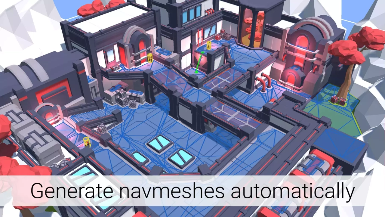 Screenshot #1 - A* Pathfinding Project Pro