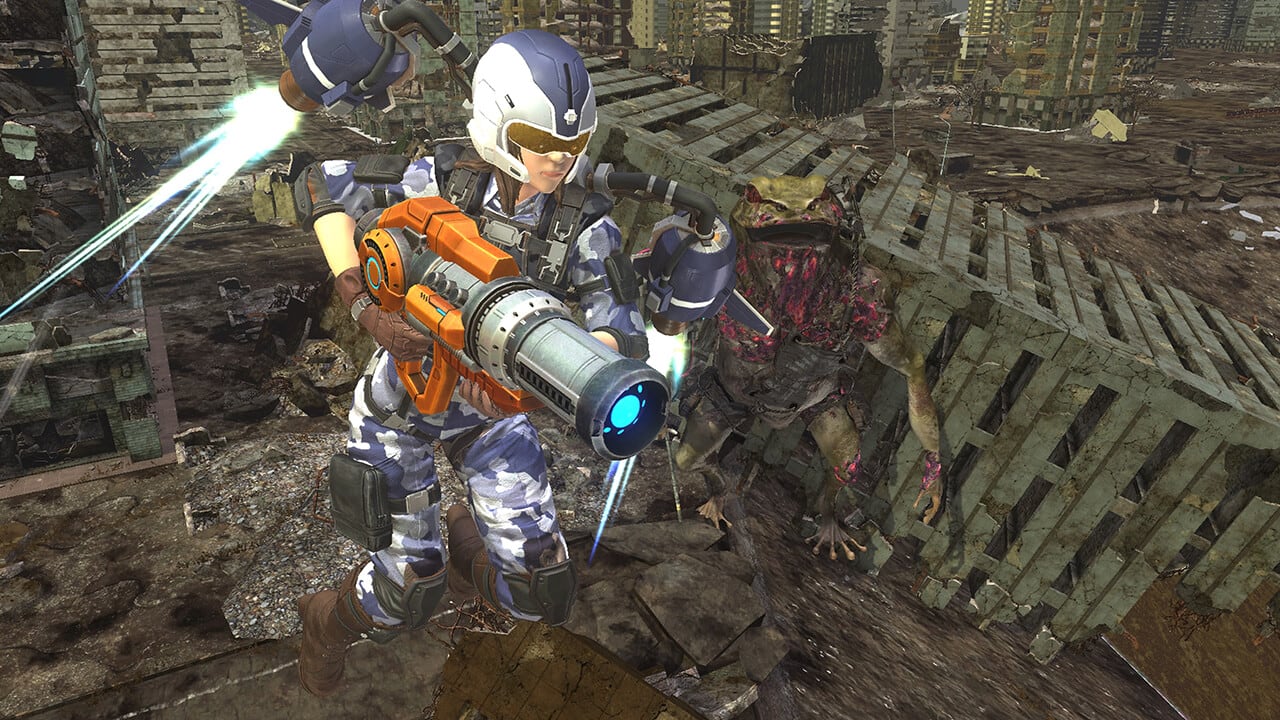Screenshot #2 - EARTH DEFENSE FORCE 6